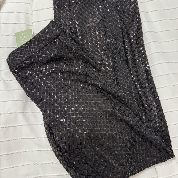 H&M Glittering Black Wide-Leg Pants - Picture 3 of 3